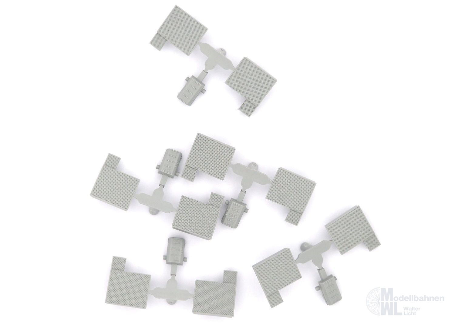 Märklin Ersatzeile E521790 - ERSATZTEIL: Attrappe grau (Spritzling) 5x